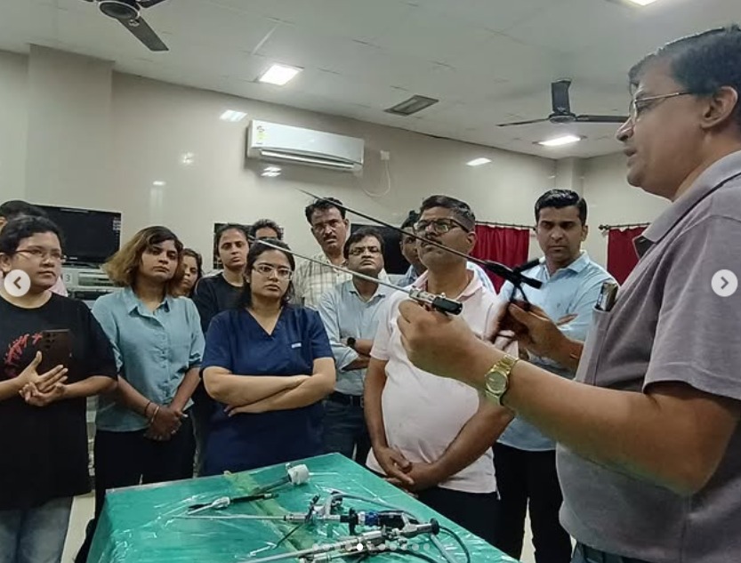 Introduction Of The Participants To The Instruments And Equipments During SAFRE October 2024